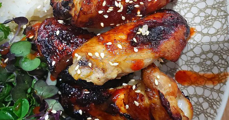 Sticky, Sweet Thai Wings