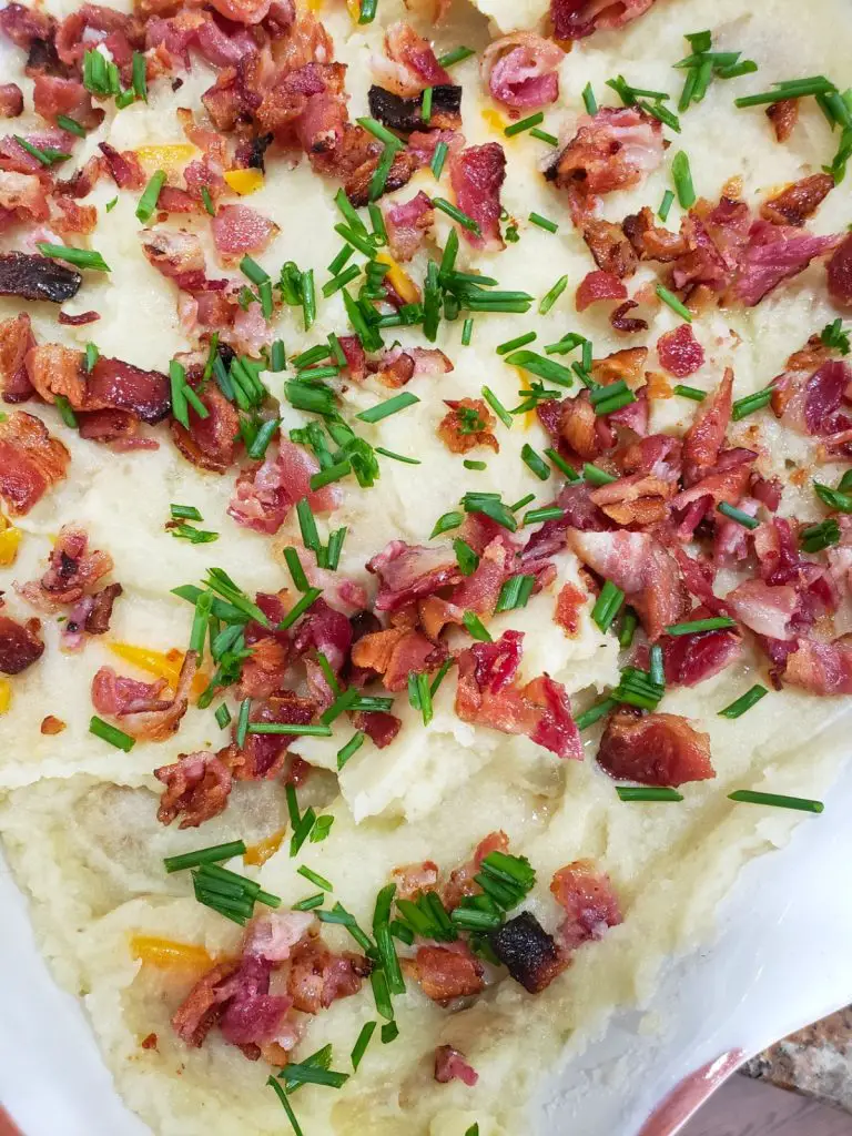 “Skinny” Cauliflower Mashed Potatoes