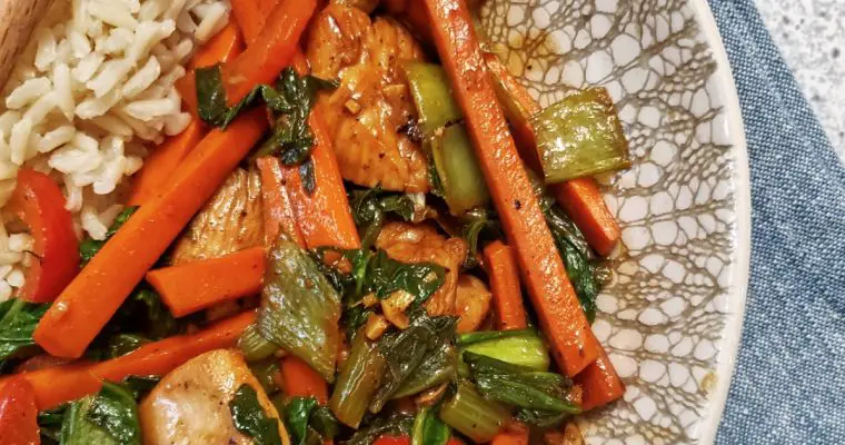 Easy Chicken and Vegetable Asian Stir Fry