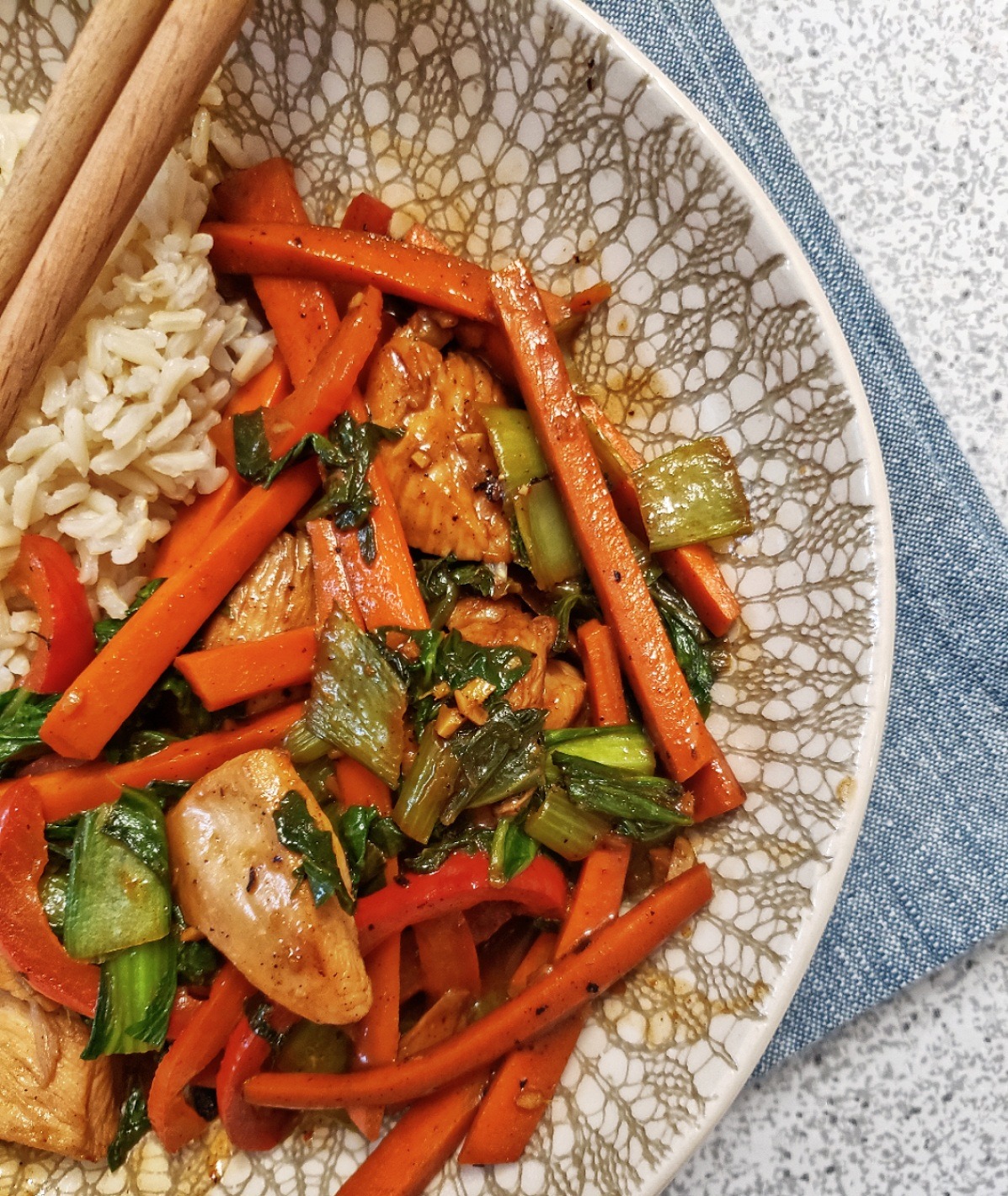 Easy Chicken and Vegetable Asian Stir Fry | Salt Sugar Spice