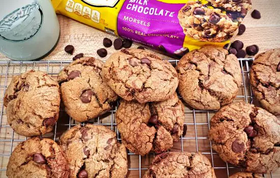Hazelnut and Milk Chocolate Chip Cookies