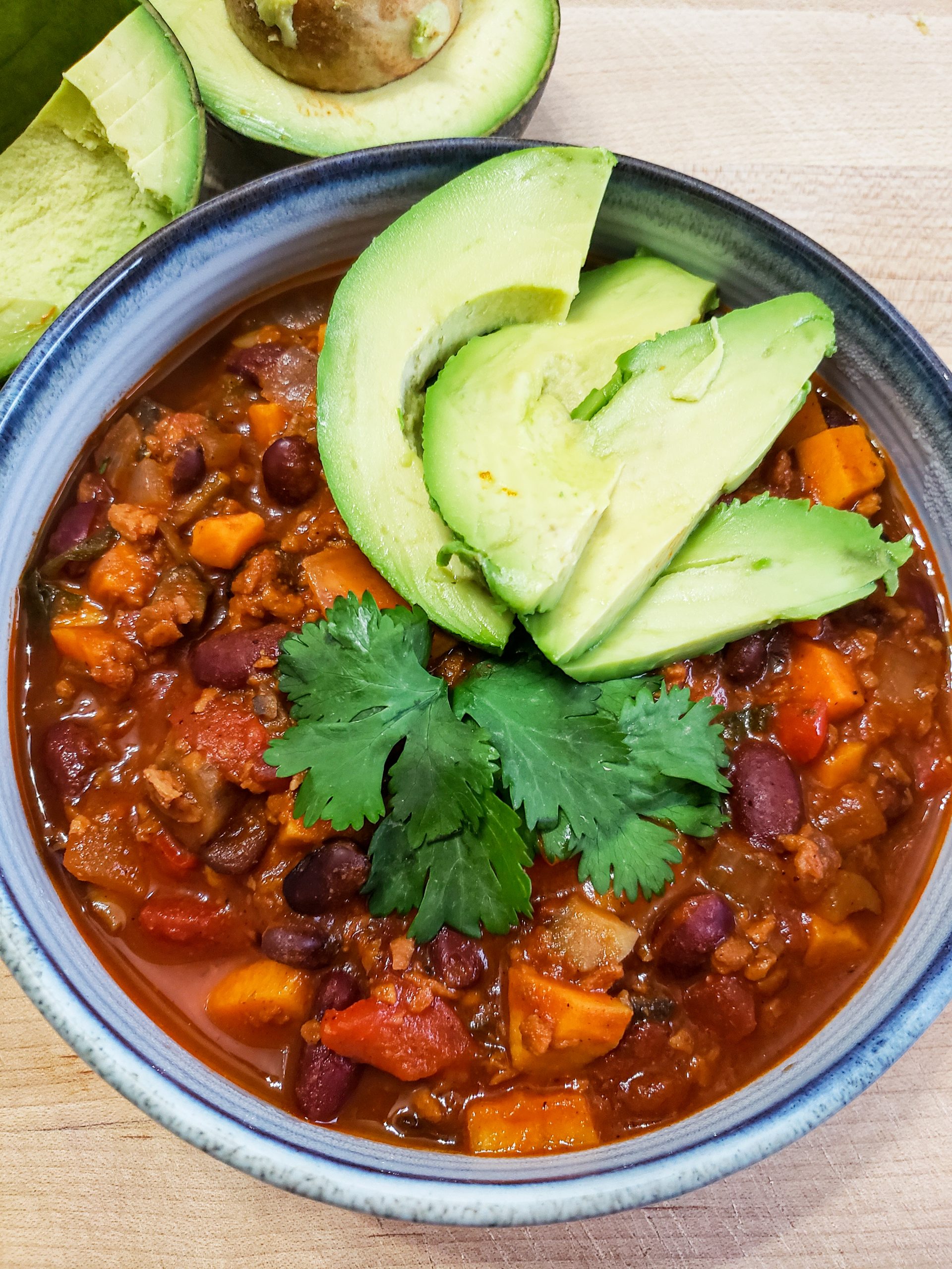 Vegan Chili with Spicy Soy Chorizo