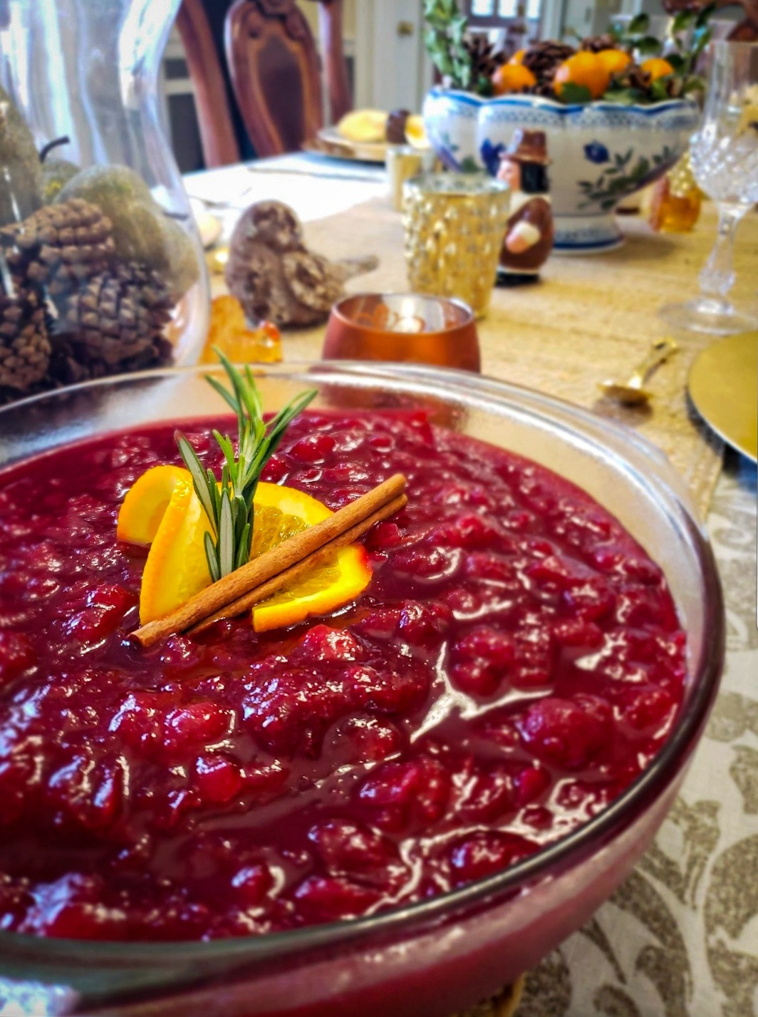 Cranberry Sauce with Apples and Orange Zest