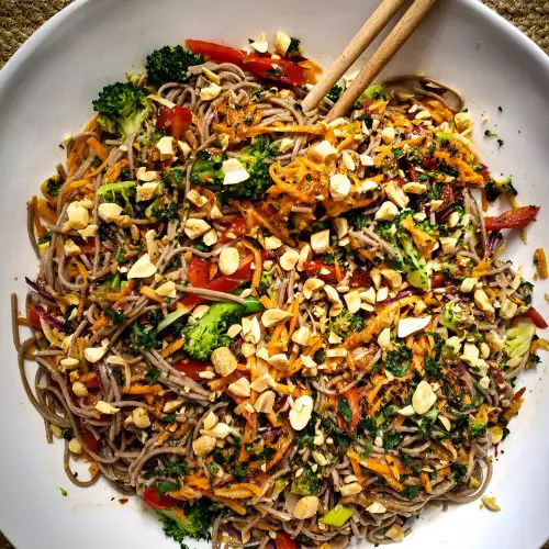 soba noodle salad