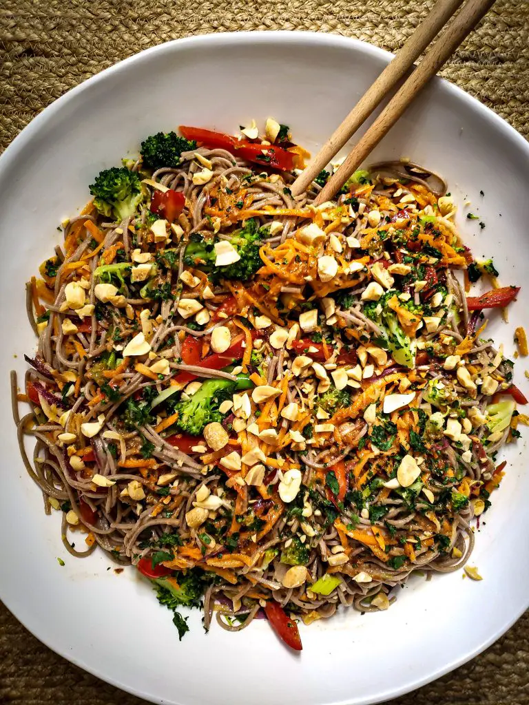 soba noodle salad