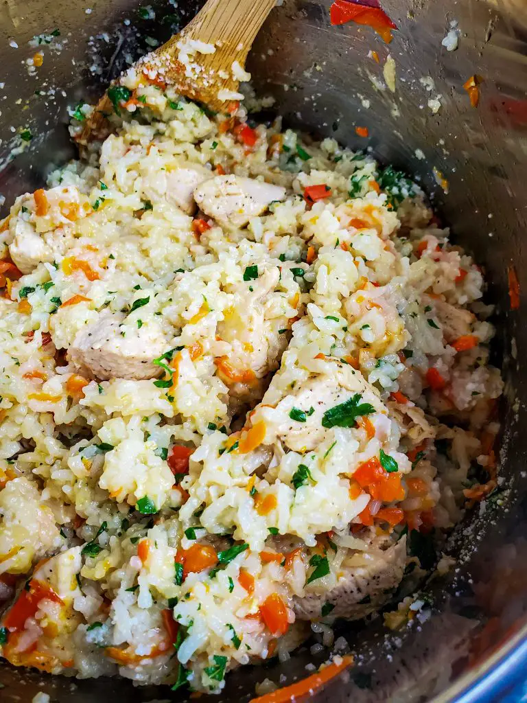 Instant pot garlic chicken and rice hot sale