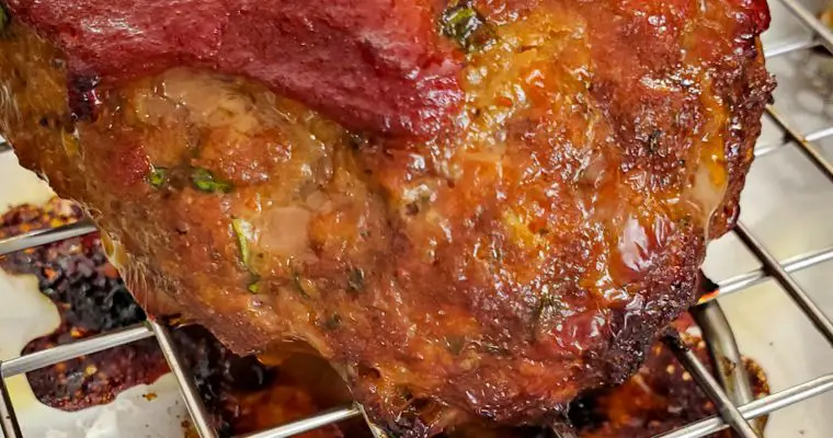 Tangy Tomato Glazed Mini Meatloaf