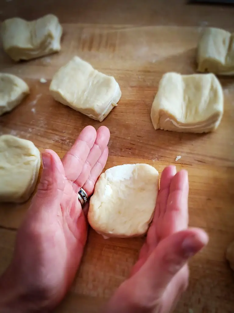 buttermilk and cream cheese biscuits