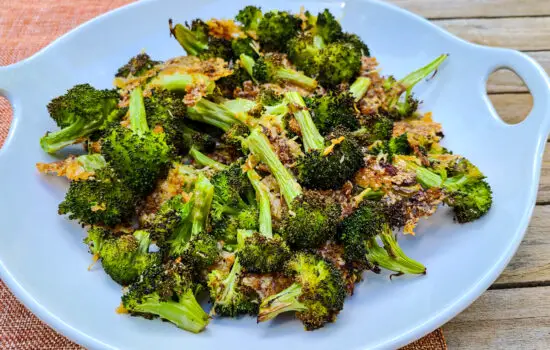 Crispy Parmesan Roasted Broccoli